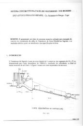 SISTEMA CONSTRUTIVO DA CALHA DO VERTEDOURO - U.H ...