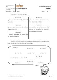 Problemas e Equações - REde mATemaTICa