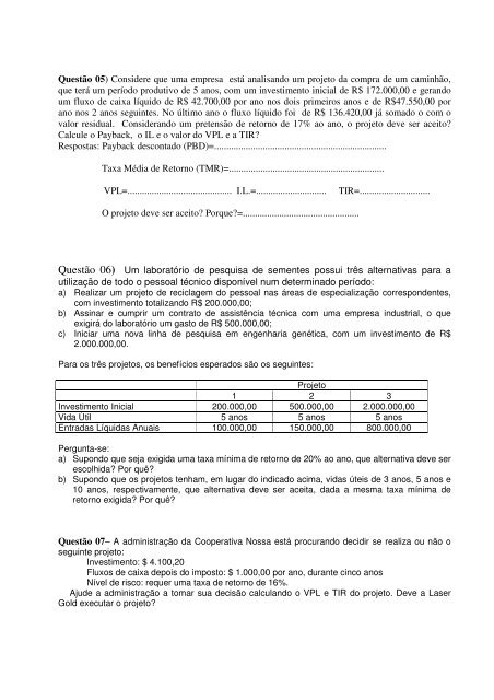 Questão 2)Em grupos, discuta e responda as seguintes questões ...