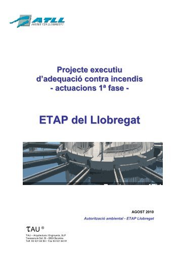 ec10/000146 projecte - Aigües Ter Llobregat