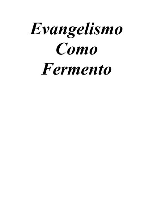 O Pastor Evangelista, PDF, Pesca