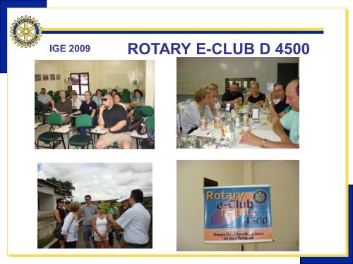 ROTARY E-CLUB D 4500 - Distrito 4500