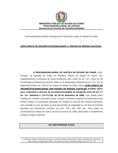 Ministério Público do Estado do Ceará