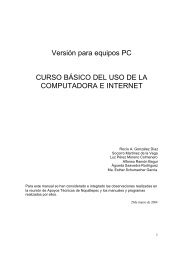 Versión para equipos PC CURSO BÁSICO DEL USO DE LA ... - Inea