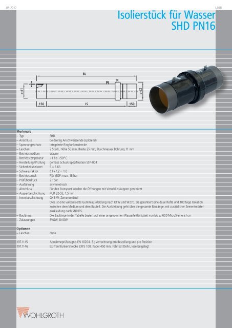 Katalog (PDF) - Wohlgroth AG