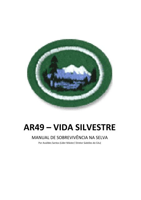 AR49 – VIDA SILVESTRE - Clube Raizes