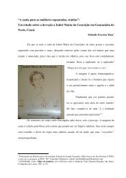 Um estudo sobre a devoção a Isabel Maria da Conceição em ...