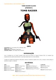 TOMB RAIDER THE LAST REVELATION - Tomb Raider Slaves - Sapo