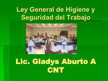 Ley General de Higiene y Seguridad del Trabajo