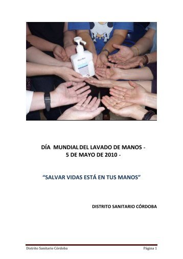 actividades realizadas para el dia mundial de la higiene de manos