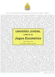 UNIVERSO JUVENIL - Grupo Escoteiro Guia Lopes