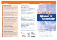 Krippenfachtag - Hochschule Augsburg