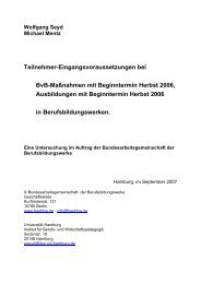 TEE 2007 - Bundesarbeitsgemeinschaft der Berufsbildungswerke