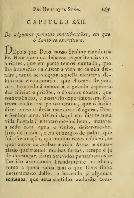 Vida do Beato Henrique Suso, da ordem dos Pregadores, traduzida ...