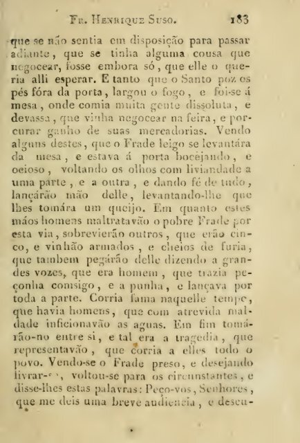 Vida do Beato Henrique Suso, da ordem dos Pregadores, traduzida ...