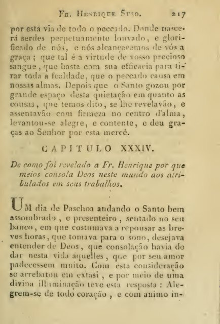 Vida do Beato Henrique Suso, da ordem dos Pregadores, traduzida ...