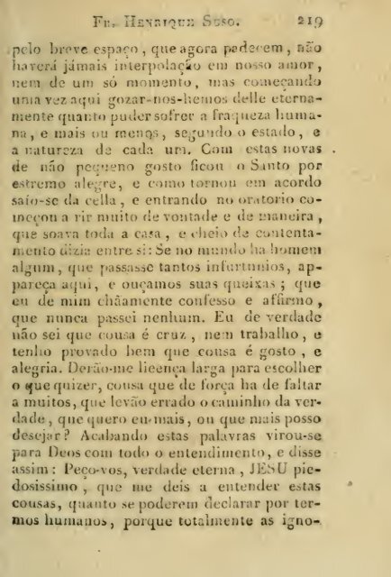 Vida do Beato Henrique Suso, da ordem dos Pregadores, traduzida ...