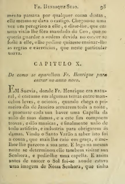 Vida do Beato Henrique Suso, da ordem dos Pregadores, traduzida ...