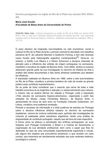 Maria José Goulão - Repositório Aberto da Universidade do Porto