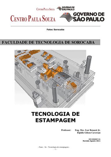 tecnologia de estampagem - Faculdade de Tecnologia de Sorocaba