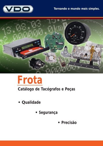 Catálogo de Tacógrafos e Peças • Qualidade ... - Desotec.com.br