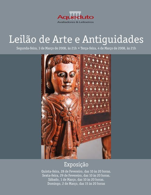 Leilão de Arte e Antiguidades - Aqueduto