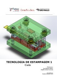 TECNOLOGIA DE ESTAMPAGEM 1 Corte - Faculdade de ...