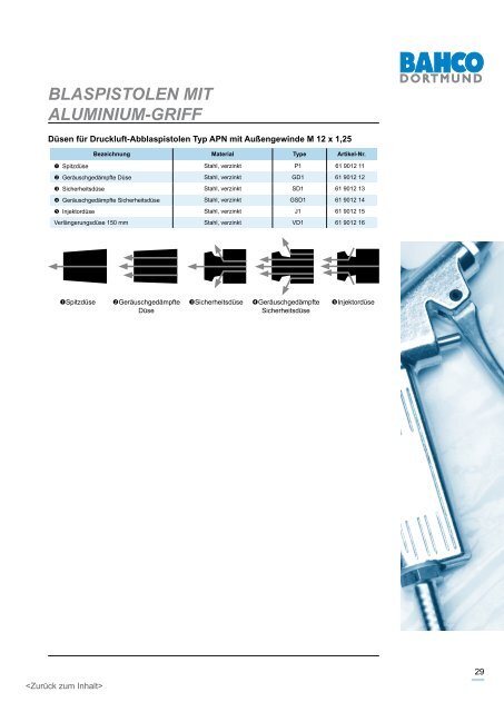 Druckluft-ZubehÃ¶r-Katalog Download (5,9MB) - Bahco