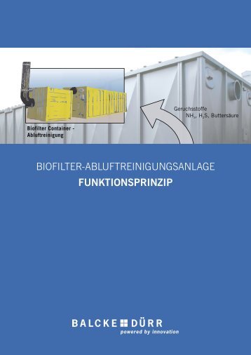 biofilter-abluftreinigungsanlage funktionsprinzip - Balcke-Dürr ...