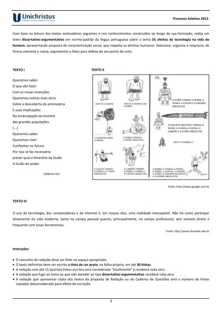 Unichristus obtém a maior nota entre as instituições particulares do Ceará  - Unichristus