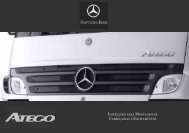 instruções para montagem de carroçarias e ... - Mercedes-Benz