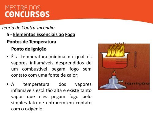 Prevenção e Combate a Incêndio - Mestre dos Concursos