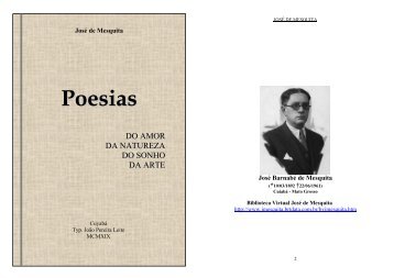 Poesias, 1919 - Biblioteca Virtual José de Mesquita