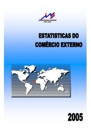 Publicação do Comércio Externo 2005 - Instituto Nacional de ...