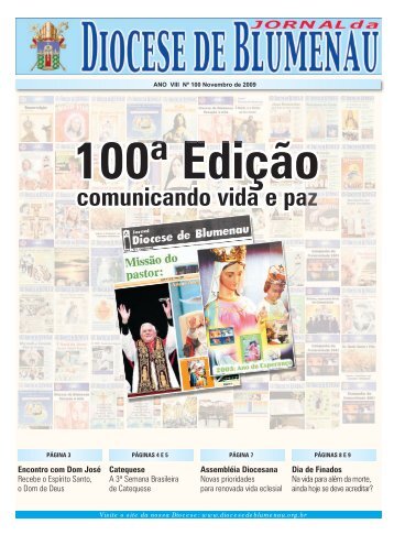 Clique aqui para visualizar ou baixar o Jornal - Diocese de Blumenau