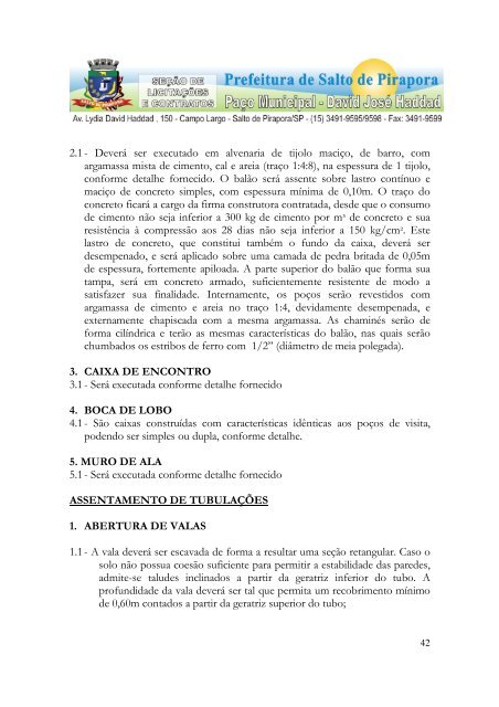 1 edital de licitação tomada de preços nº - Prefeitura Municipal de ...