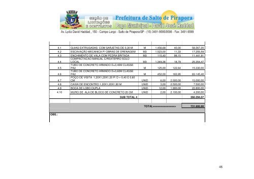 1 edital de licitação tomada de preços nº - Prefeitura Municipal de ...