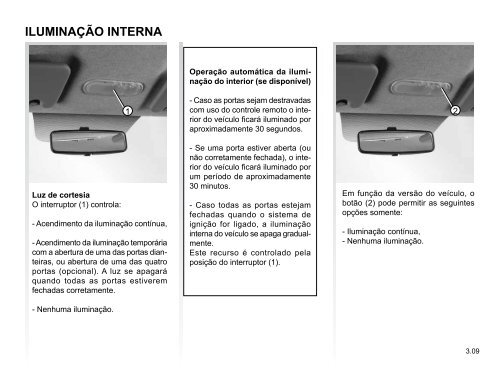 Logan MANUAL DE PROPRIETÁRIO - Renault