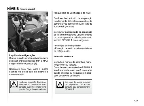 Logan MANUAL DE PROPRIETÁRIO - Renault