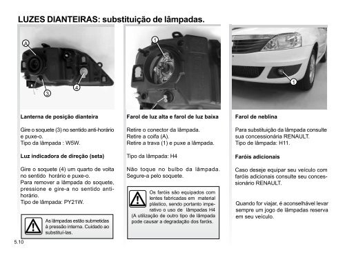 Logan MANUAL DE PROPRIETÁRIO - Renault