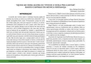 quem me dera agora eu tivesse a viola pra cantar - Universidade ...