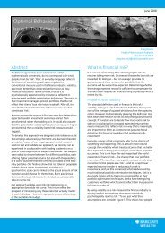 Optimal Behaviour Issue 1: The behavioural ... - Barclays Wealth