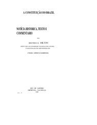 A Constituição do Brazil - Fundação Visconde de Cairu