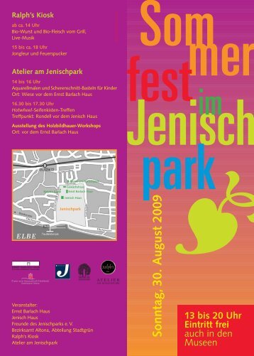 Sommerfest Jenischpark 2009_20.6._END  - Ernst Barlach Haus