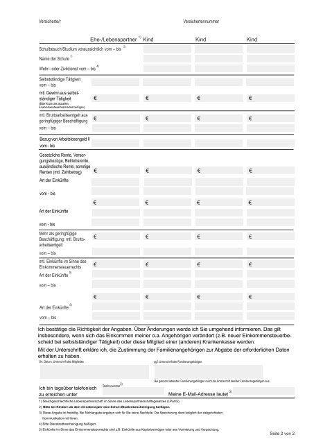 Versicherte/r Versicherte
