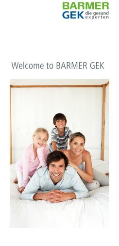 Welcome to BARMER GEK
