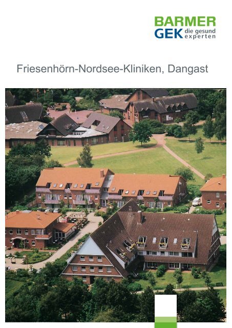 FriesenhÃ¶rn-Nordsee-Kliniken - Dangast (  PDF , 329 ... - Barmer GEK