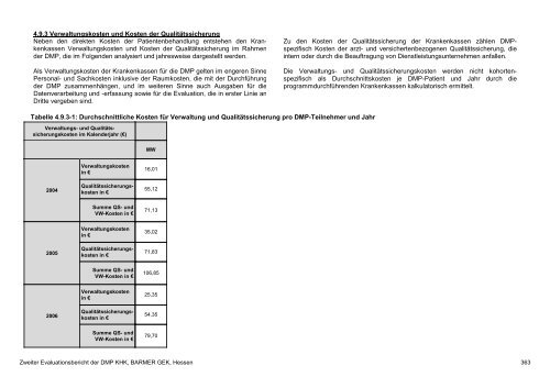 Evaluation des DMP Koronare Herzerkrankung (KHK ... - Barmer GEK