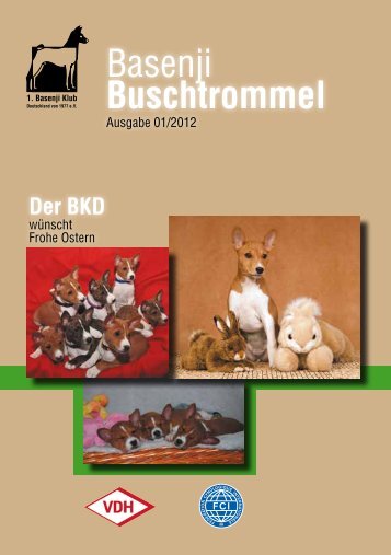 Leseprobe 01 - 2012  - 1.Basenji Klub Deutschland von 1977 eV