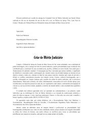 Colar do Mérito Judiciário - Tribunal de Justiça de Mato Grosso do Sul